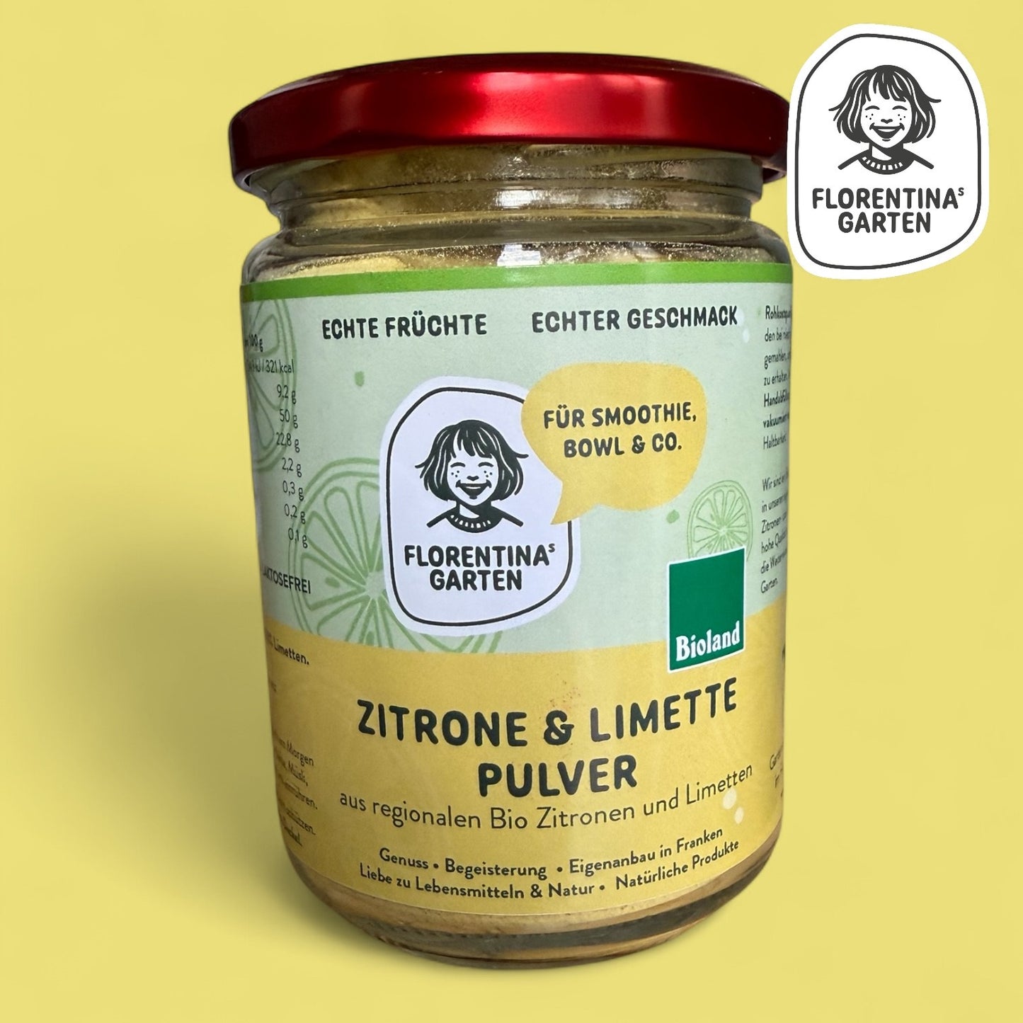 Zitrone & Limette Pulver | 180 g | Bioland
