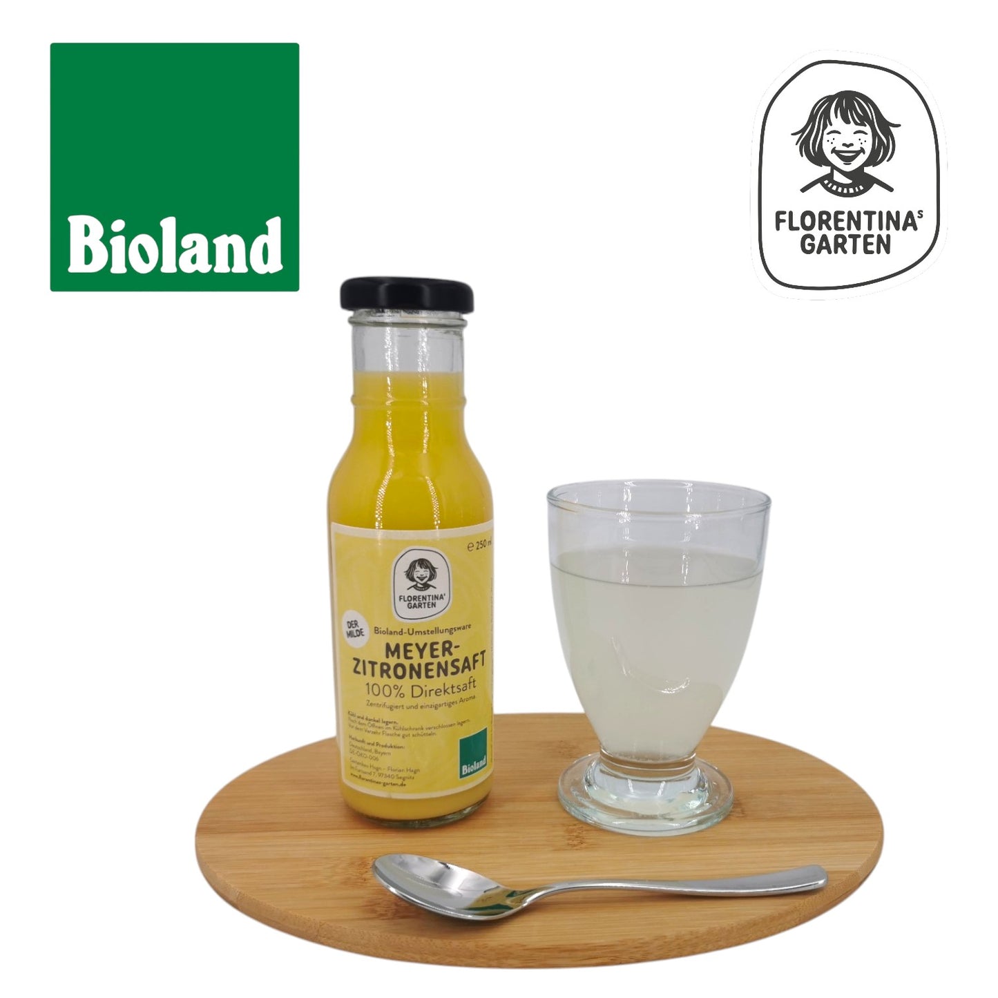 Meyer Zitronen Saft | Der Milde | 100 % Direktsaft | 250 ml | Bioland