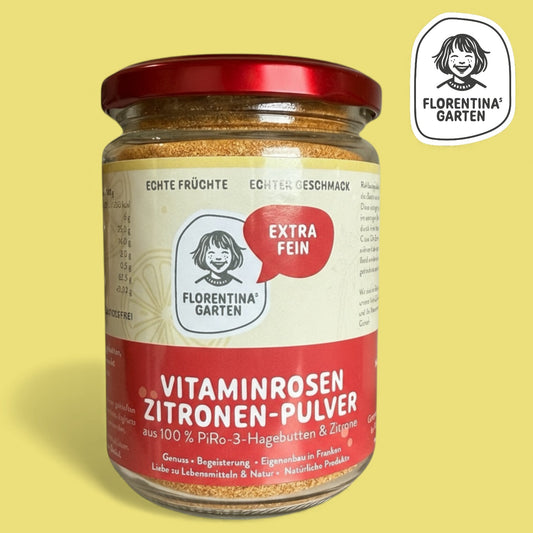 Vitaminrose Hagn-butten Zitronen Pulver | 180 g