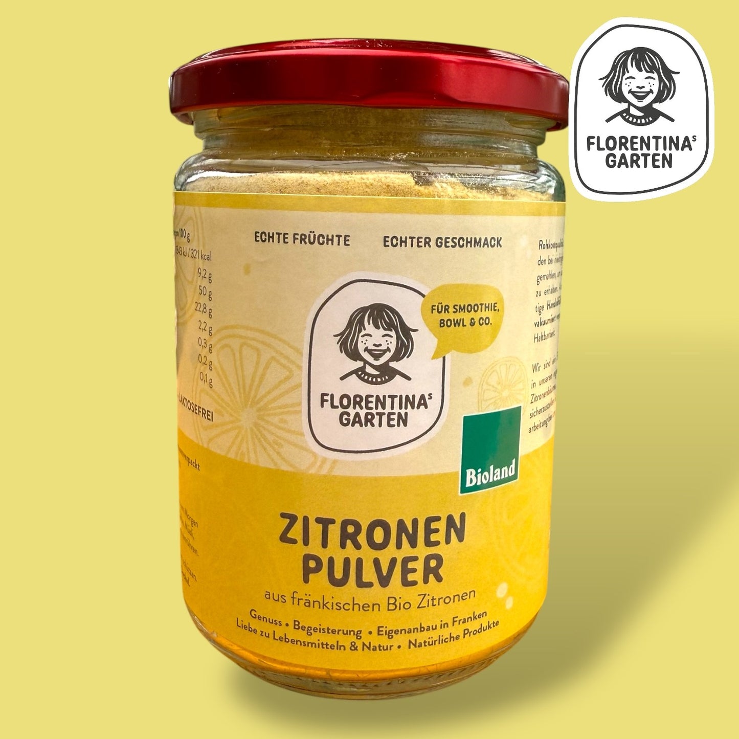 Zitronen Pulver | 180g | Bioland