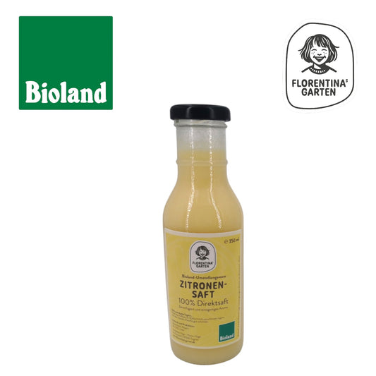 Zitronen Saft | 100 % Direktsaft | 350 ml | Bioland