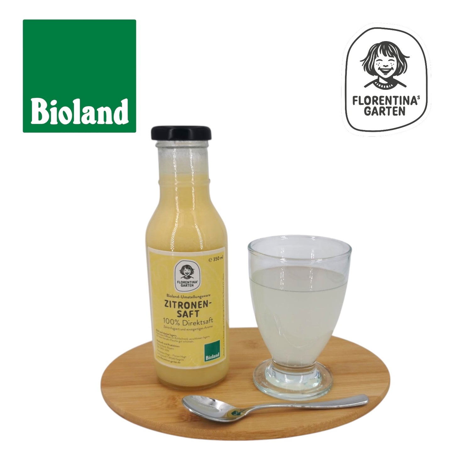 Zitronen Saft | 100 % Direktsaft | 350 ml | Bioland